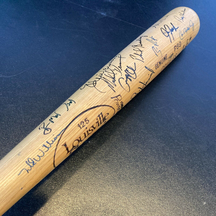 Cal Ripken Jr. 1989 Baltimore Orioles Team Signed Game Issued Baseball Bat