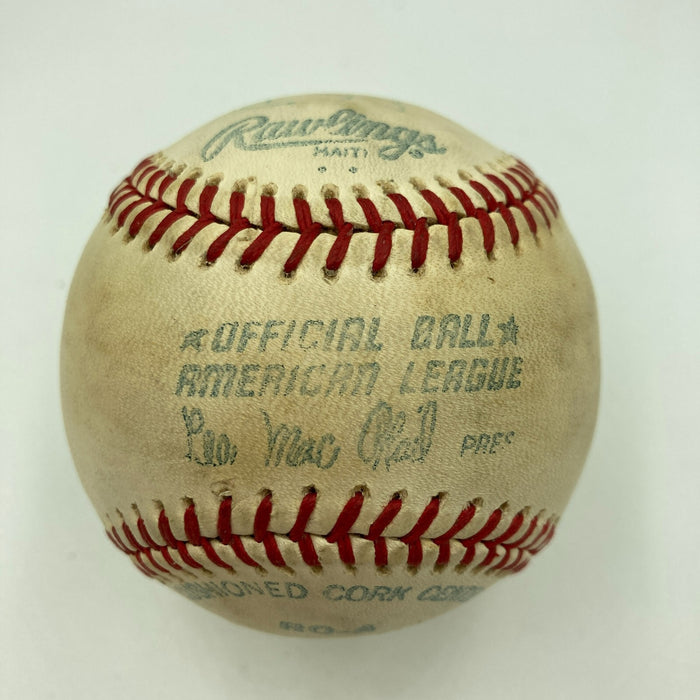 Elston Howard Single Signed Official American League Baseball JSA COA