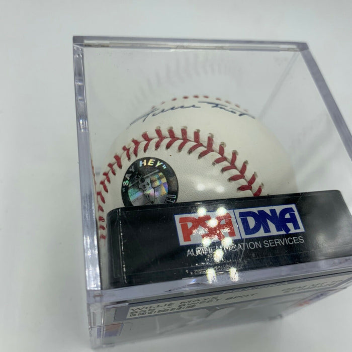 Rare Willie Mays PSA DNA Graded Gem Mint 10 Signed Major League Baseball