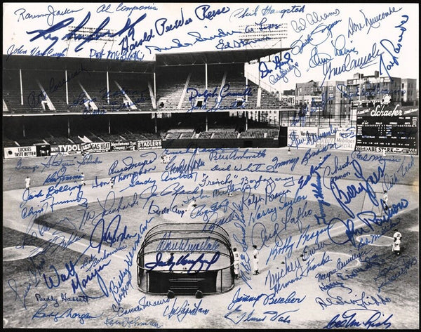 The Finest Brooklyn Dodgers Signed Photo 83 Sigs Sandy Koufax Roy Campanella JSA