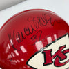 Marcus Allen 1990's Signed Game Used Kansas City Chiefs Helmet JSA COA
