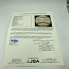 Maurice Richard Single Signed Baseball NHL HOF Montreal Canadiens JSA COA RARE