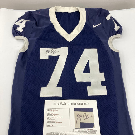 Joe Paterno Signed Penn State Game Used Jersey JSA COA