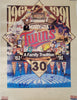 1991 Minnesota Twins World Series Champs Team Signed 18x24 Poster Beckett COA