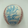 Vintage 1986 New York Mets World Series Champs Team Signed Baseball JSA COA