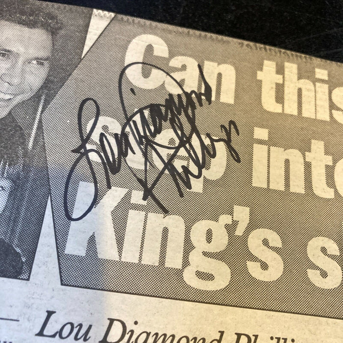 Lou Diamond Phillips Signed Autographed Photo With JSA COA
