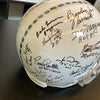 Beautiful 1969 New York Jets Team Signed Super Bowl Helmet With Inscriptions JSA