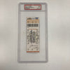 Barry Bonds Signed 500 Home Run April 17, 2001 Full Ticket PSA 9 MINT