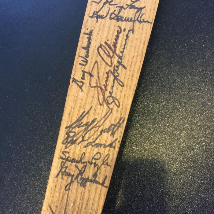 Beautiful 1968 Boston Red Sox Team Signed Game Used Bat Carl Yastrzemski PSA DNA