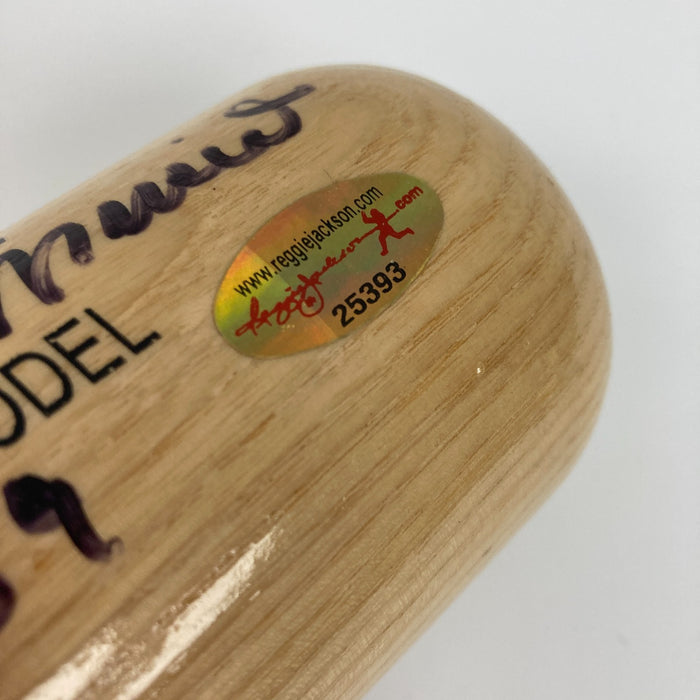 Stan Musial Signed Heavily Inscribed STAT Baseball Bat PSA DNA Authenticated