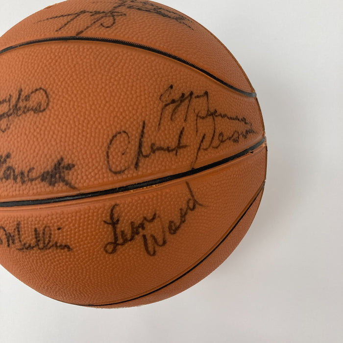 Michael Jordan 1984 Team USA Olympics Team Signed Basketball JSA COA