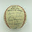 Nice 1949 Philadelphia Phillies Team Signed Baseball Whiz Kids With Beckett COA