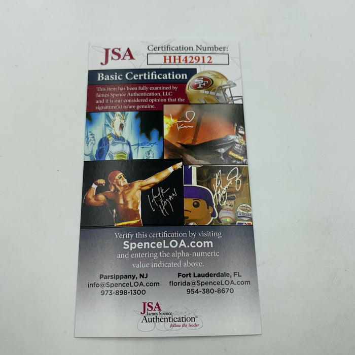 Shawn Stefani Signed Autographed Golf Ball PGA With JSA COA