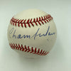 Beautiful Wilt Chamberlain Single Signed National League Baseball PSA DNA COA