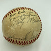 1942 St. Louis Cardinals World Series Champs Team Signed Baseball JSA COA