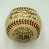 Jackie Robinson Rookie Signed 1940's National League Frick Baseball JSA COA