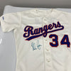 Nolan Ryan Signed Authentic 1990 Texas Rangers Game Model Jersey With JSA COA