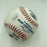 Beautiful Nolan Ryan Signed Heavily Inscribed Career STAT Baseball JSA COA