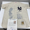 1961 New York Yankees World Series Champs Team Signed Jersey 24 Sigs PSA DNA COA