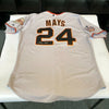 Willie Mays Signed 2010 San Francisco Giants Game Issued W.S. Jersey JSA MINT 9