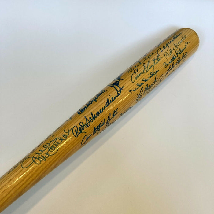 Sandy Koufax Nolan Ryan HOF Multi Signed Cooperstown Baseball Bat 40+ Sigs JSA