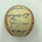 Mint 1968 Detroit Tigers World Series Champs Team Signed Baseball JSA COA
