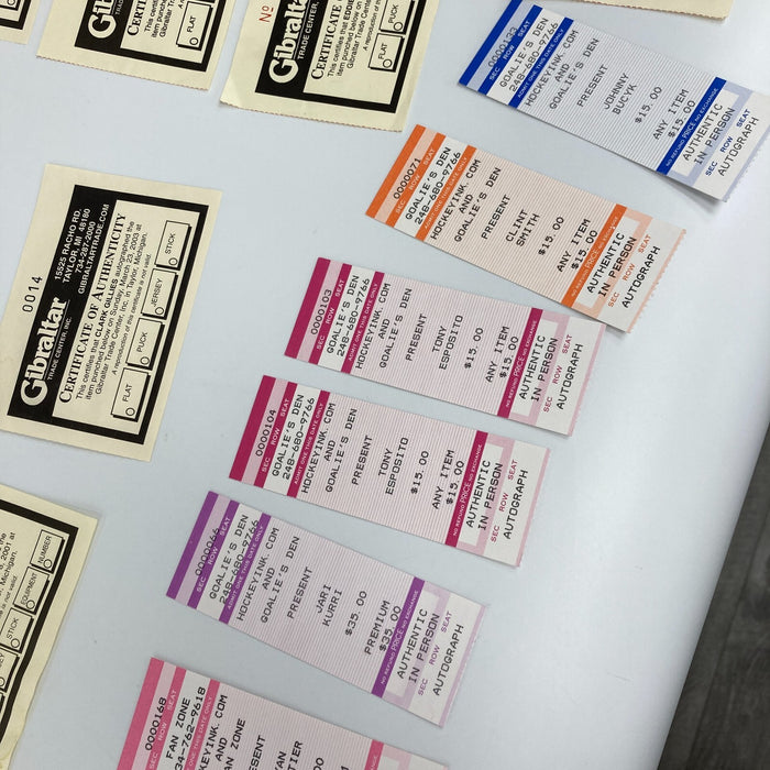 Incredible NHL Hockey Hall Of Fame Multi Signed Jersey 66 Signatures JSA COA