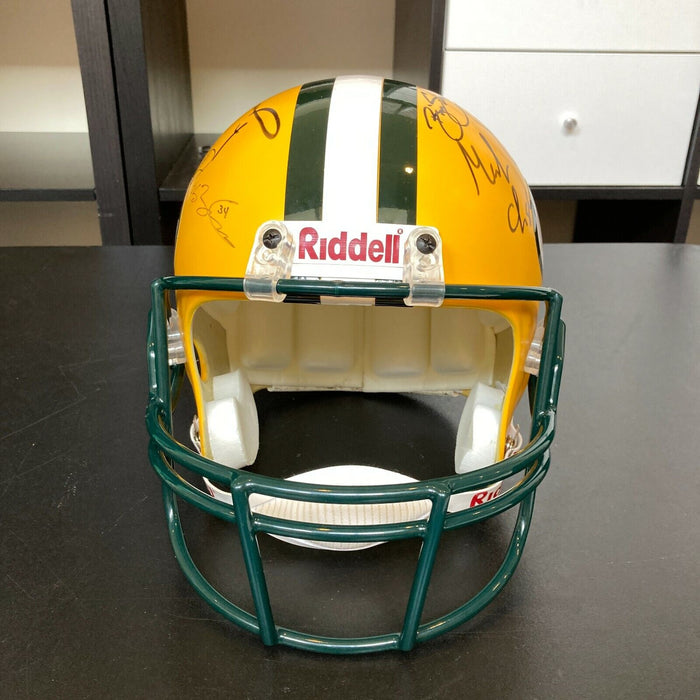 1996 Green Bay Packers Super Bowl Champs Team Signed Full Size Helmet JSA COA