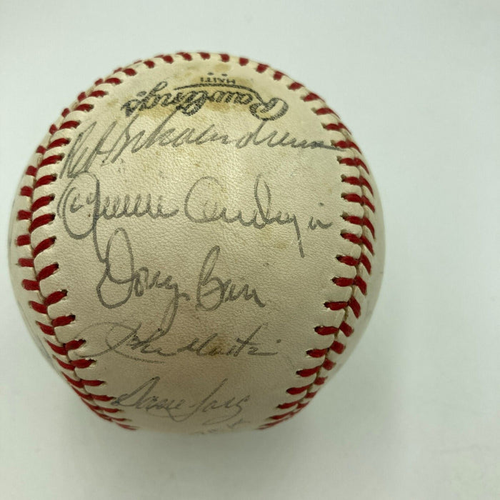 1982 St. Louis Cardinals World Series Champs Team Signed Baseball JSA COA