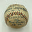 Bill McGowan Single Signed 1925 American League Baseball JSA COA RARE