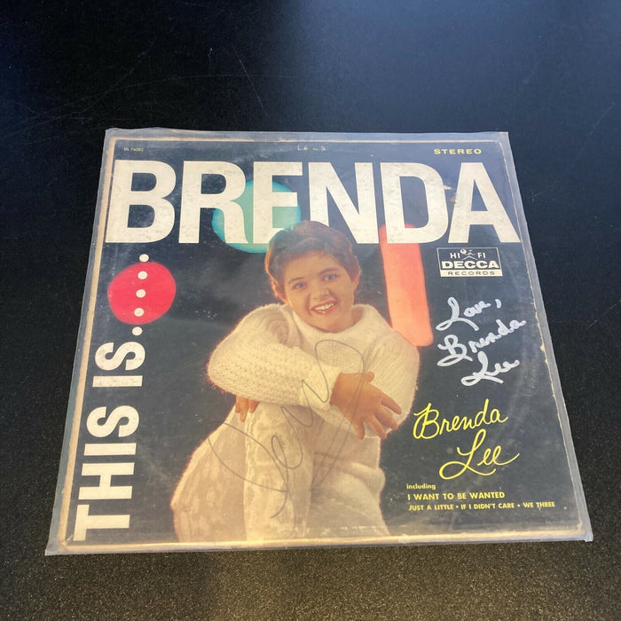 Brenda Lee Signed Autographed Record Album With JSA COA