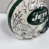 1969 New York Jets Super Bowl Champs Team Signed Authentic Game Helmet JSA COA