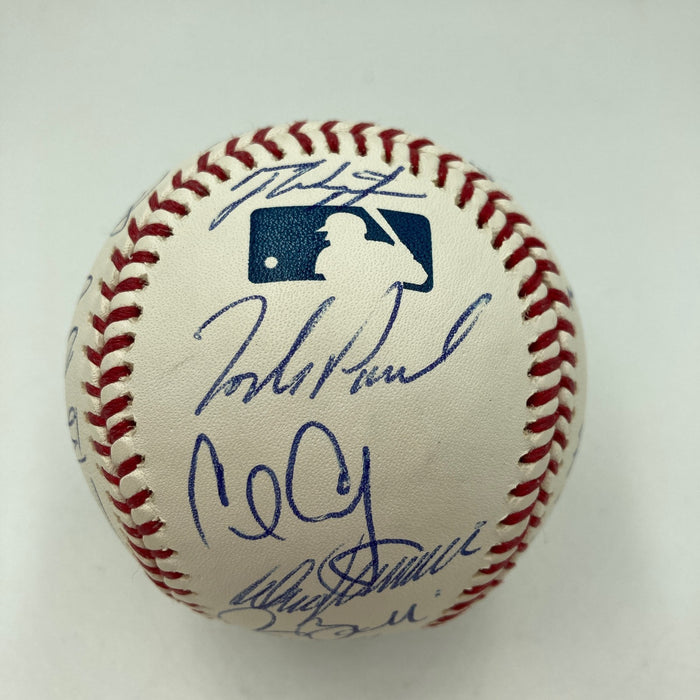 2007 Tampa Bay Devil Rays Team Signed Baseball 30 Sigs MLB Authenticated Holo