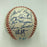 1989 Oakland A's World Series Champs Team Signed W.S. Baseball JSA COA