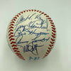 1989 Oakland A's World Series Champs Team Signed W.S. Baseball JSA COA