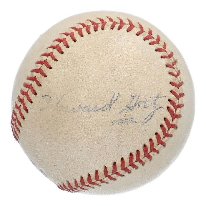 Dutch Leonard Single Signed Baseball PSA DNA COA