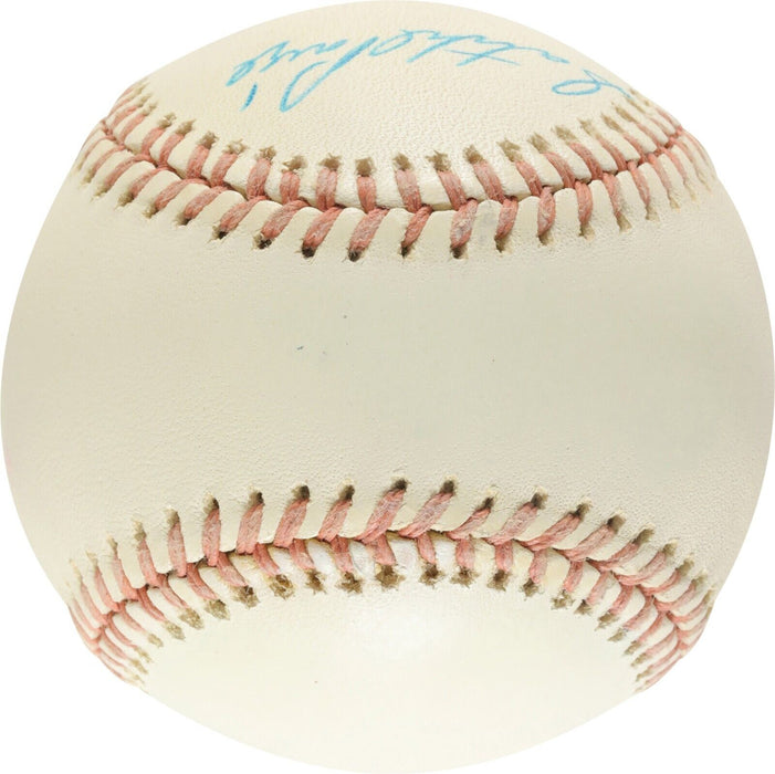 Satchel Paige Signed National League Baseball PSA DNA 10 GEM MINT & JSA COA