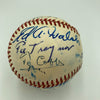 Kid Nichols Ty Cobb Jimmie Foxx Cy Young Tris Speaker HOF Signed Baseball PSA