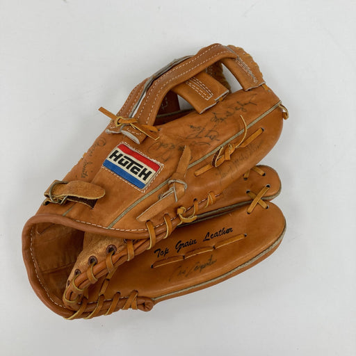 1988 St. Louis Cardinals Team Signed Baseball Glove 30 Sigs Ozzie Smith