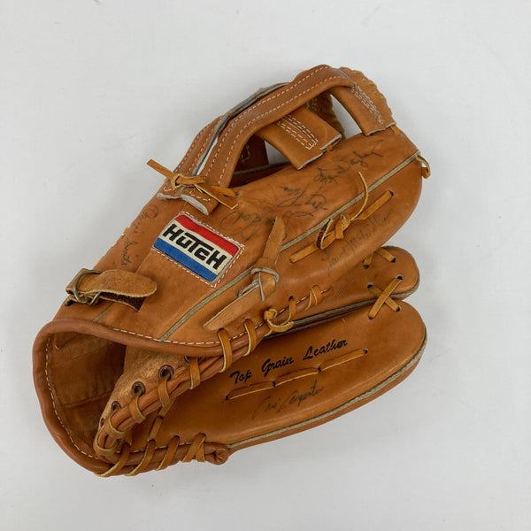 1988 St. Louis Cardinals Team Signed Baseball Glove 30 Sigs Ozzie Smith