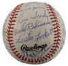 Willie Mays Negro League Legends Multi Signed Baseball 20 Signatures JSA COA