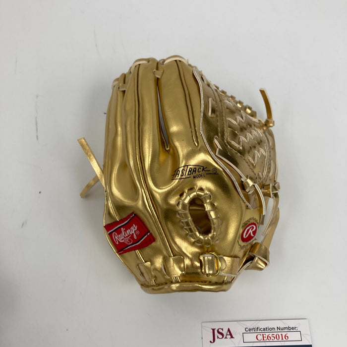 Ken Griffey Jr.  "10x G.G." Signed Rawlings Gold Glove JSA COA