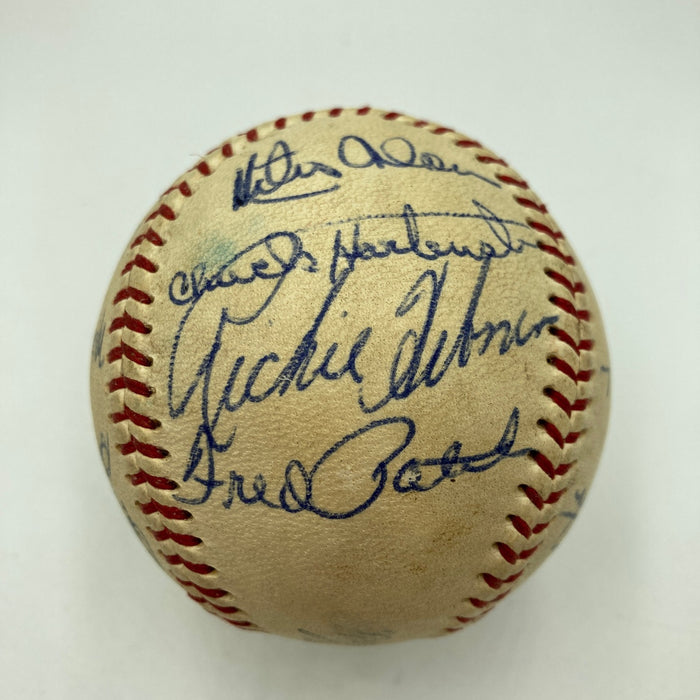 1969 Pittsburgh Pirates Team Signed Baseball With Roberto Clemente JSA