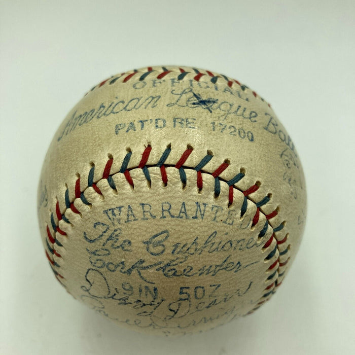 1931 St. Louis Cardinals World Series Champs Team Signed Baseball JSA COA