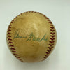 Chief Noc-A-Homa 1966 Atlanta Braves Signed NL Game Used Baseball JSA COA