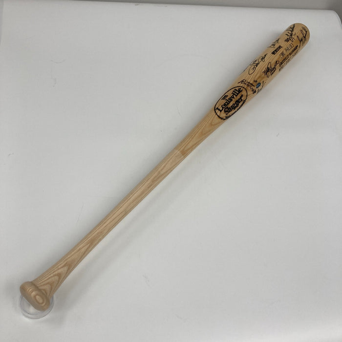 Beautiful 1980 Philadelphia Phillies World Series Champs Team Signed Bat JSA COA