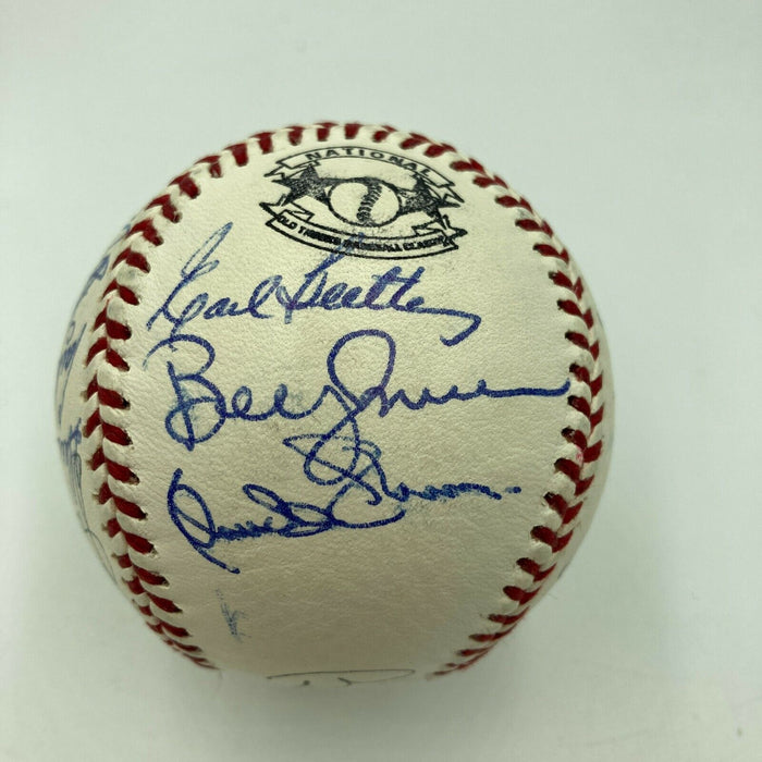 Brooks Robinson HOF Signed Cracker Jack Old Timers Game Baseball Beckett COA