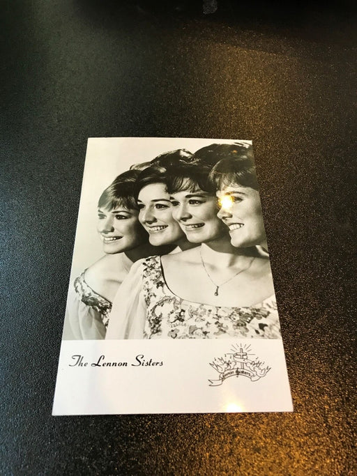 The Lennon Sisters Signed Handwritten Photo Postcard Letter