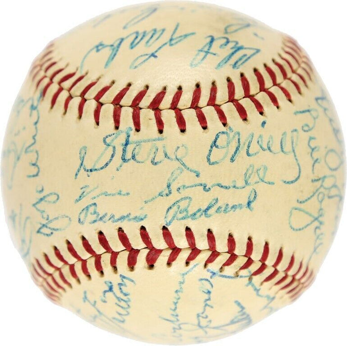 The Finest Ty Cobb Hank Greenberg Detroit Tigers Legends Signed Baseball PSA DNA