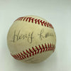 Hank Aaron Henry Louis Aaron Full Name Signed Baseball With JSA COA RARE